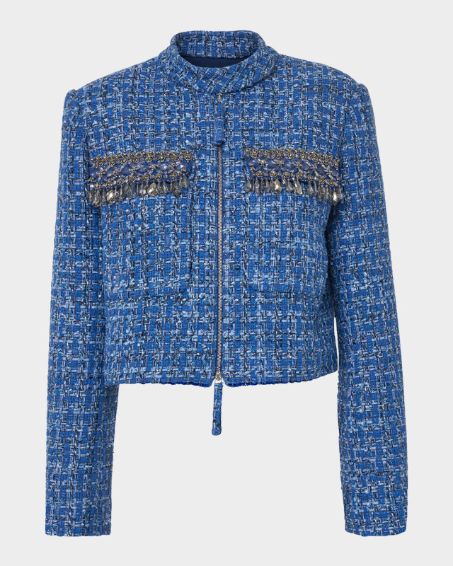 Embellished Tweed Jacket
